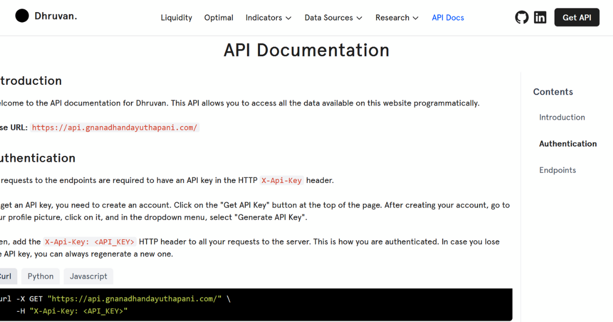 API Docs